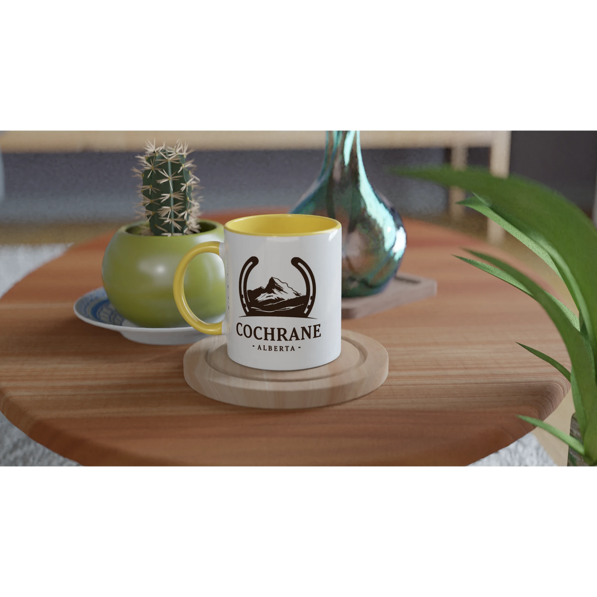 Cochrane Alberta Horseshoe Mug, view 8