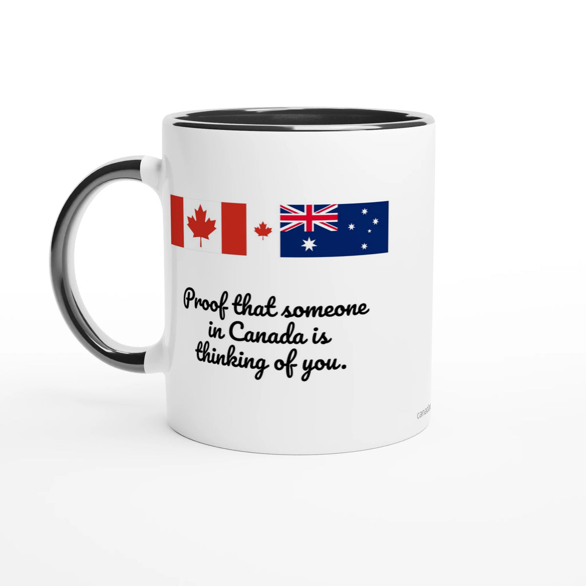 Canada and Australia Flag Mug: Proof Someone in Canada Is Thinking of You, view 4