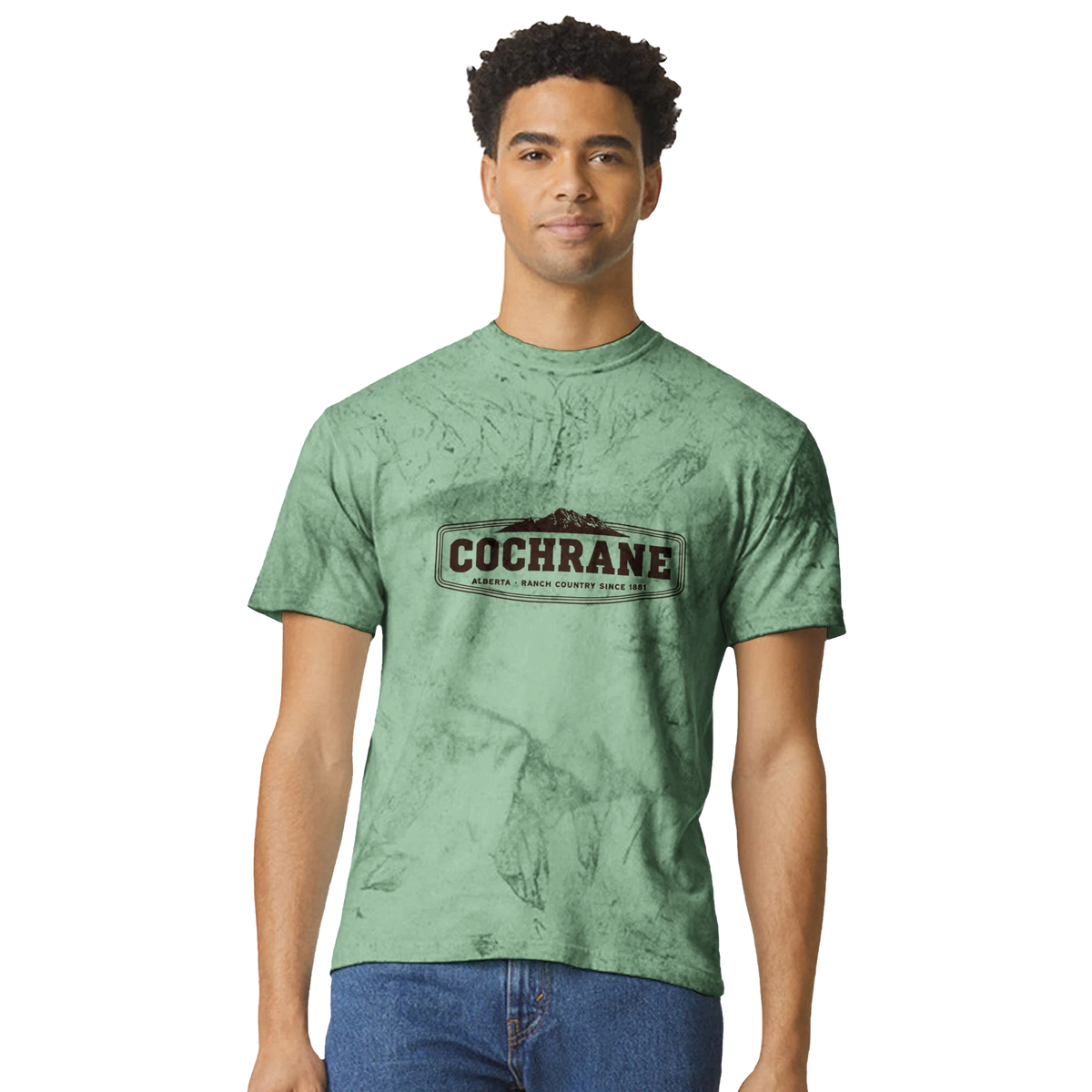 Cochrane Alberta Tie Dye Tee, view 3