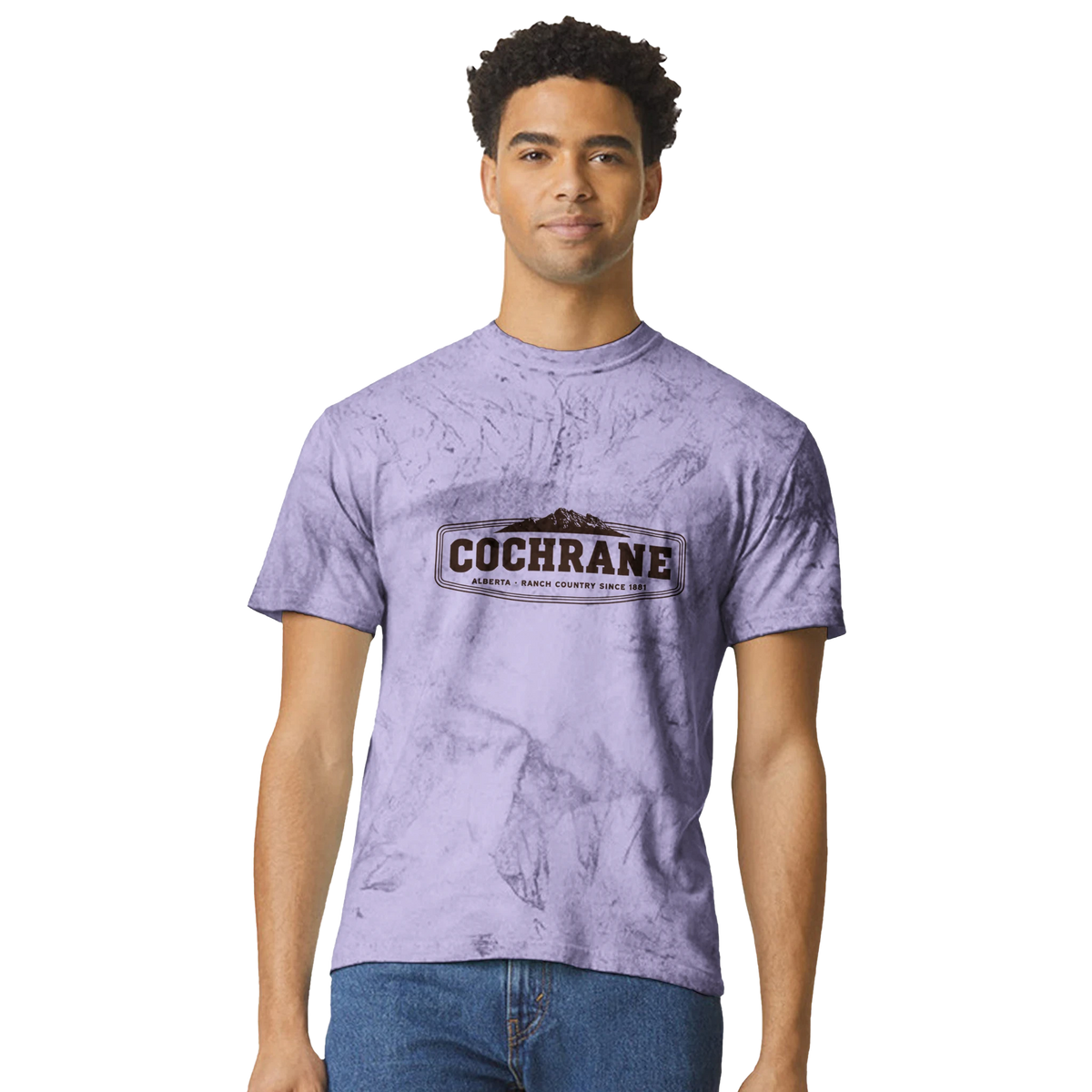 Cochrane Alberta Tie Dye Tee, view 4