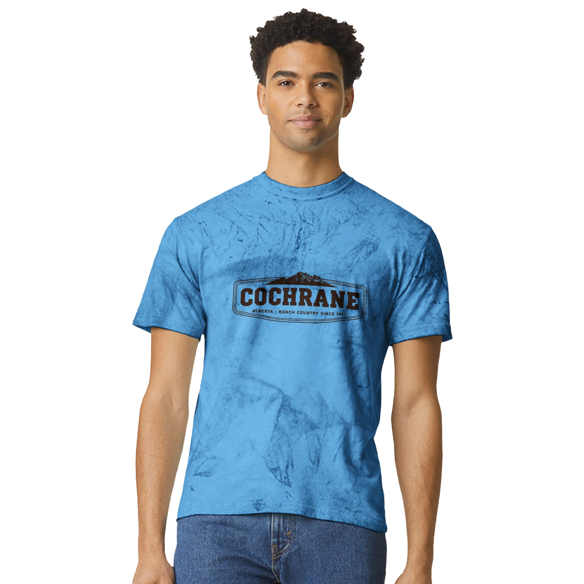 Cochrane Alberta Tie Dye Tee, view 8