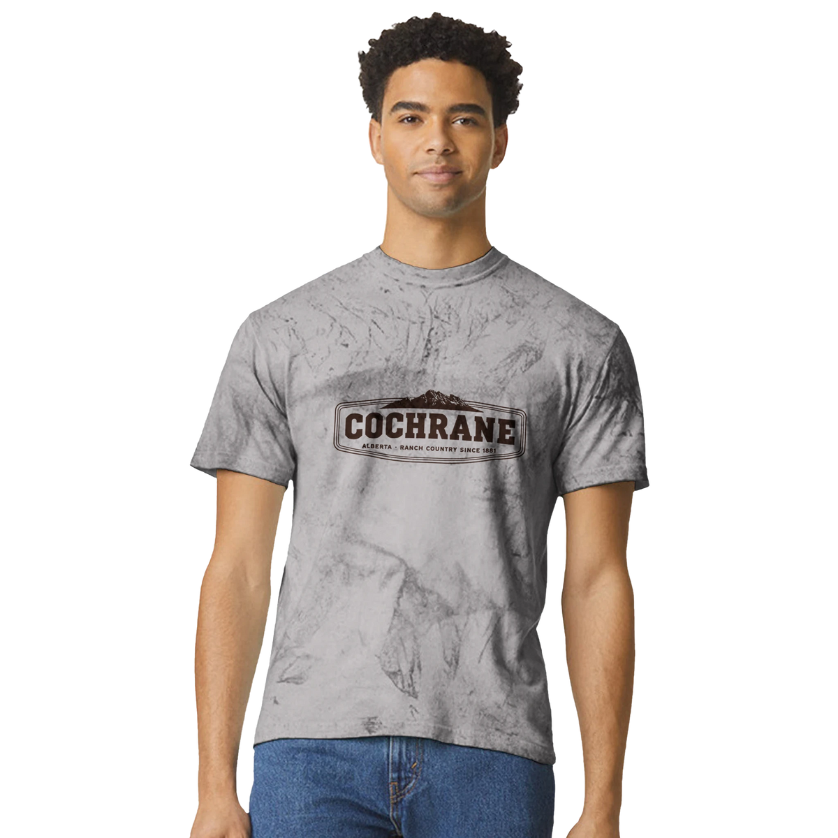 Cochrane Alberta Tie Dye Tee, view 9