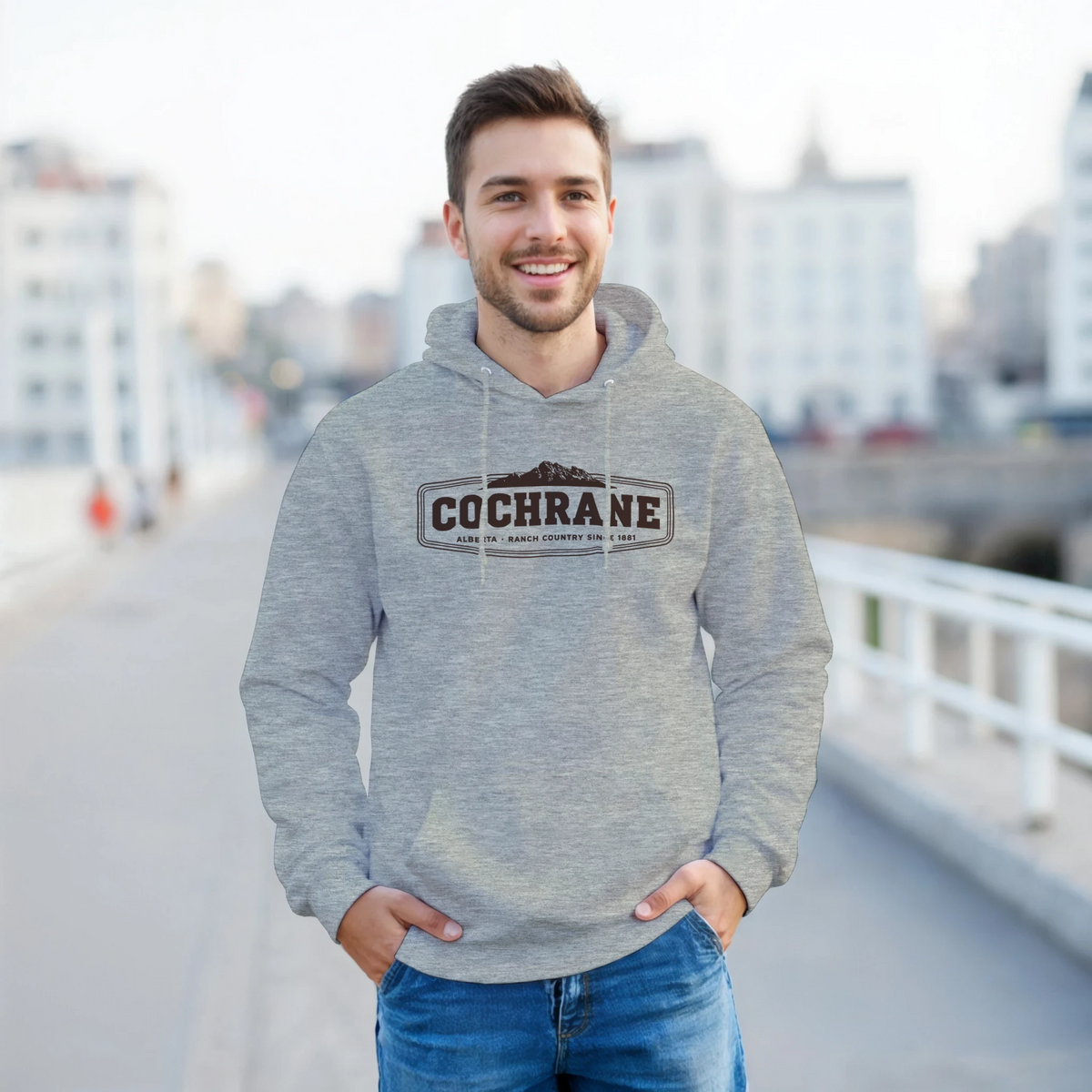 Cochrane Alberta Classic Hoodie, view 6