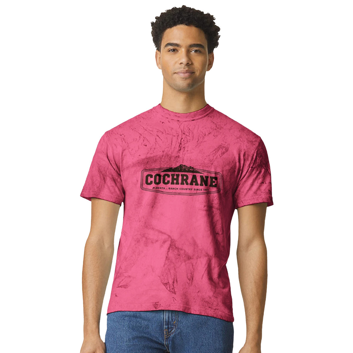 Cochrane Alberta Tie Dye Tee, view 6