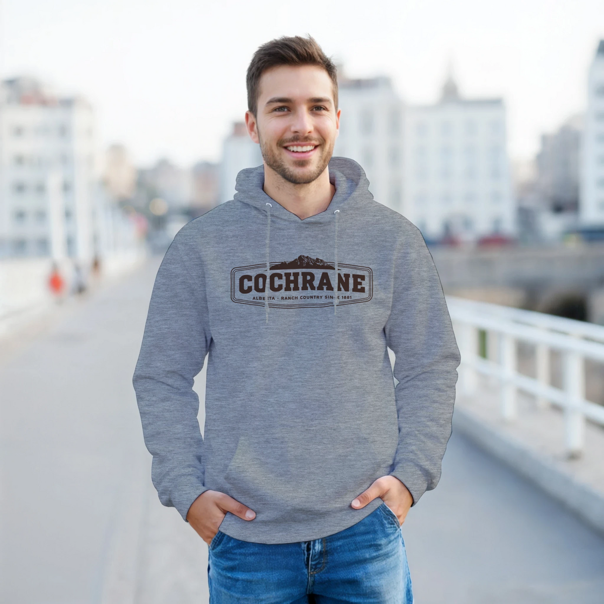 Cochrane Alberta Classic Hoodie, view 8