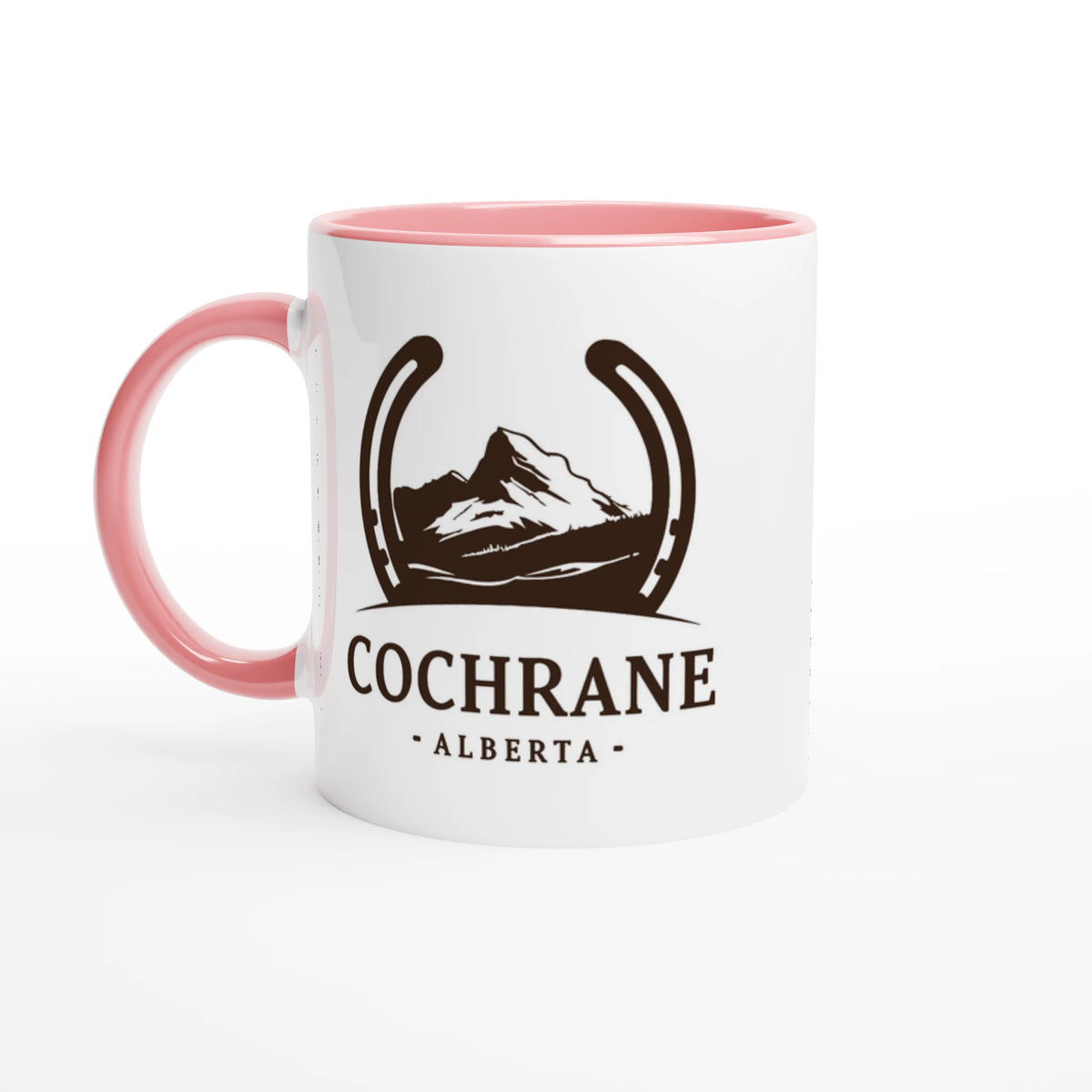 Cochrane Alberta Horseshoe Mug, view 5
