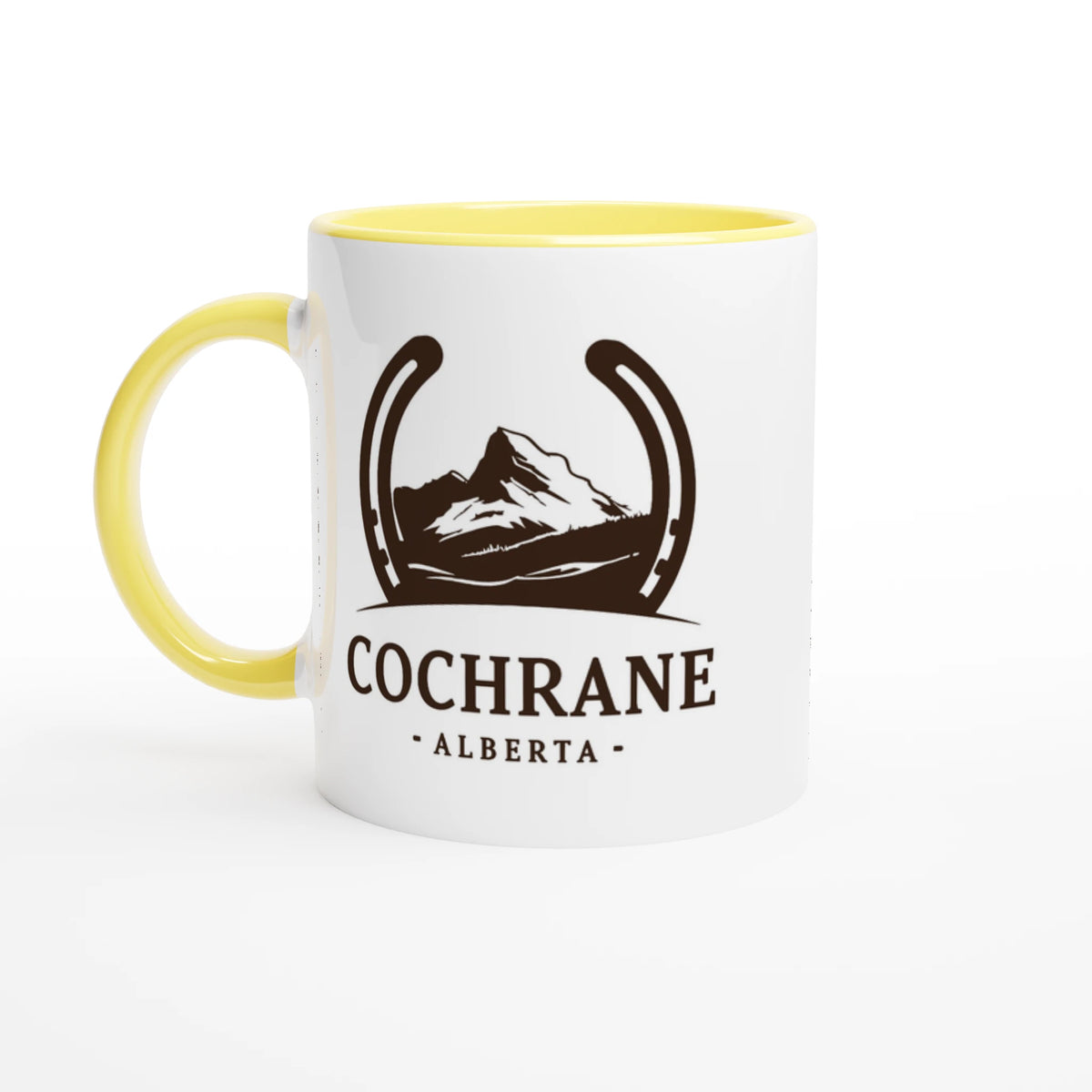 Cochrane Alberta Horseshoe Mug