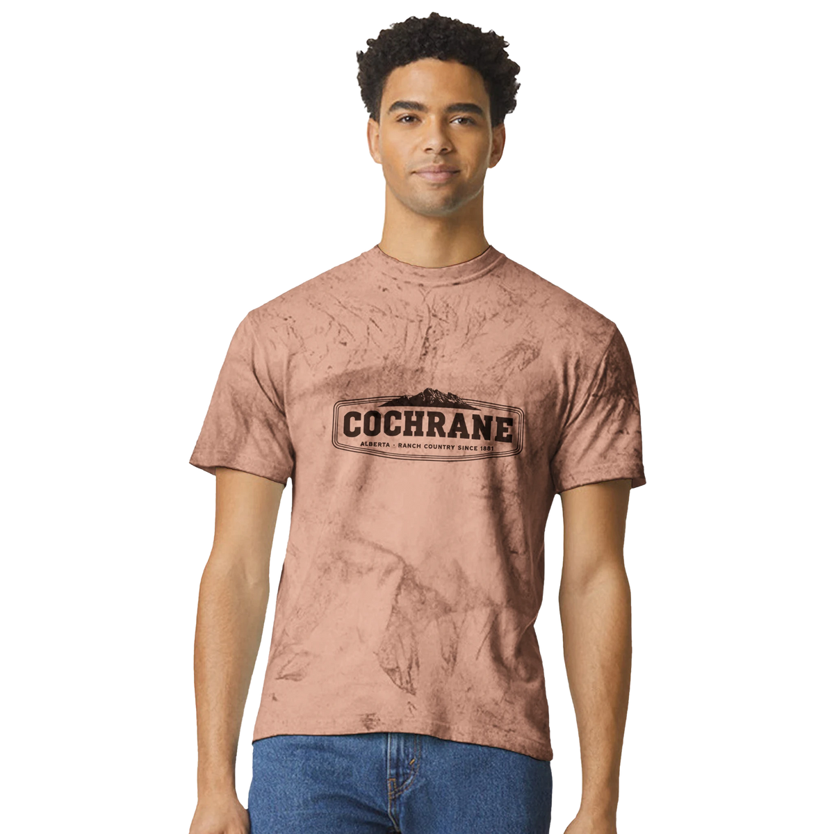 Cochrane Alberta Tie Dye Tee, view 5