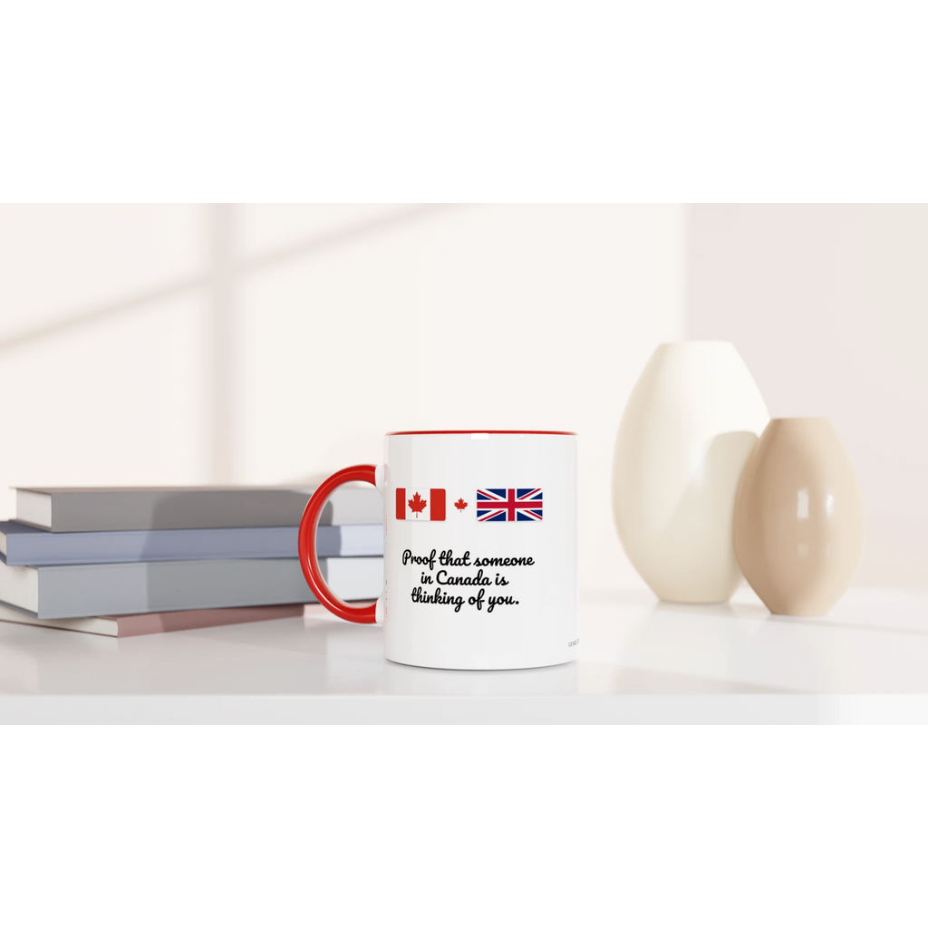 Canada and UK Flag Mug: Proof Someone in Canada Is Thinking of You, view 11