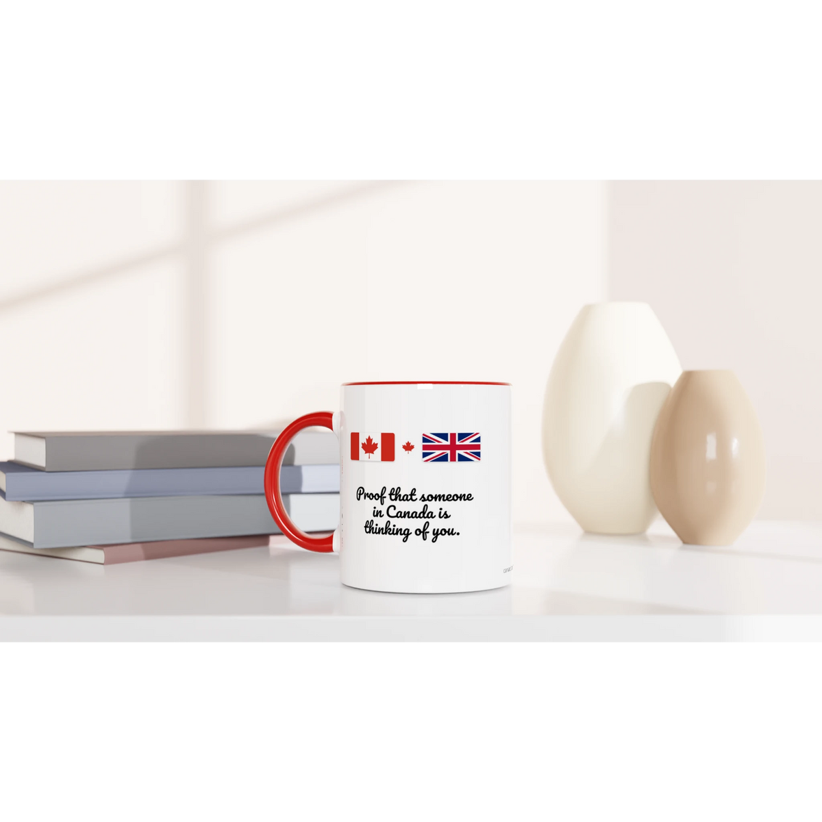 Canada and UK Flag Mug: Proof Someone in Canada Is Thinking of You, view 11