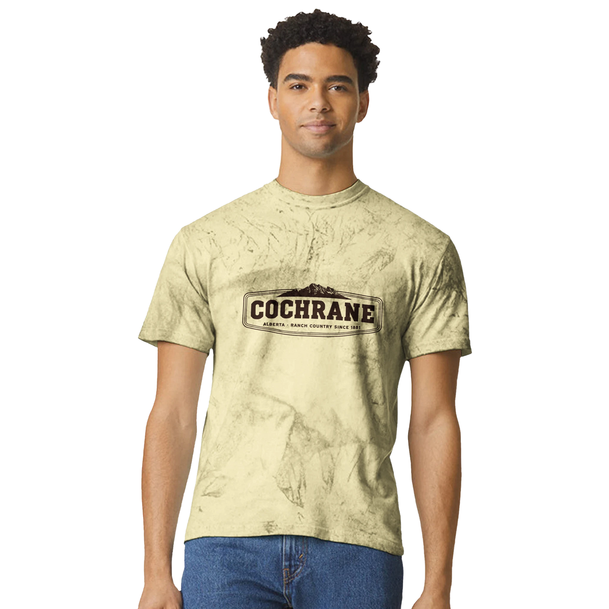 Cochrane Alberta Tie Dye Tee