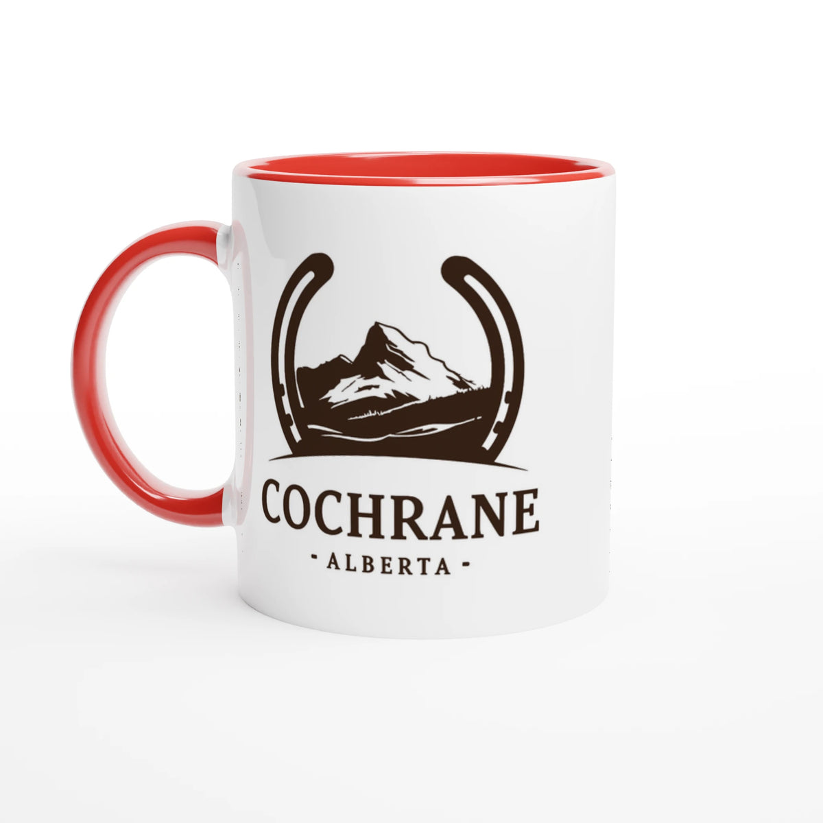 Cochrane Alberta Horseshoe Mug, view 6