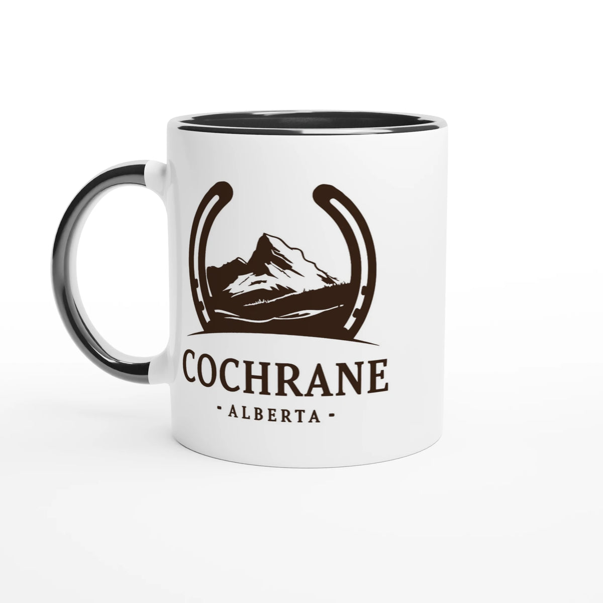 Cochrane Alberta Horseshoe Mug, view 2