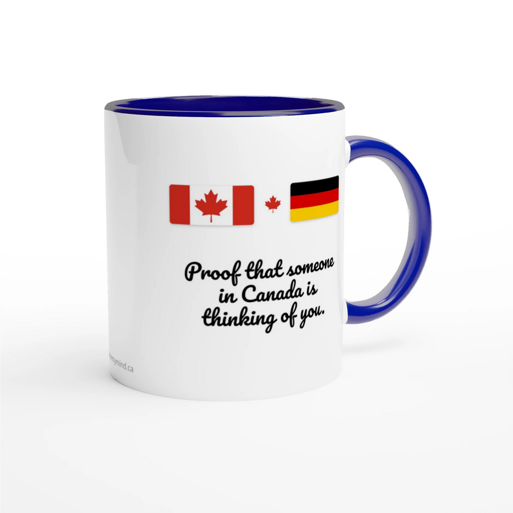 Canada and Germany Flag Mug: Proof Someone in Canada Is Thinking of You, view 8