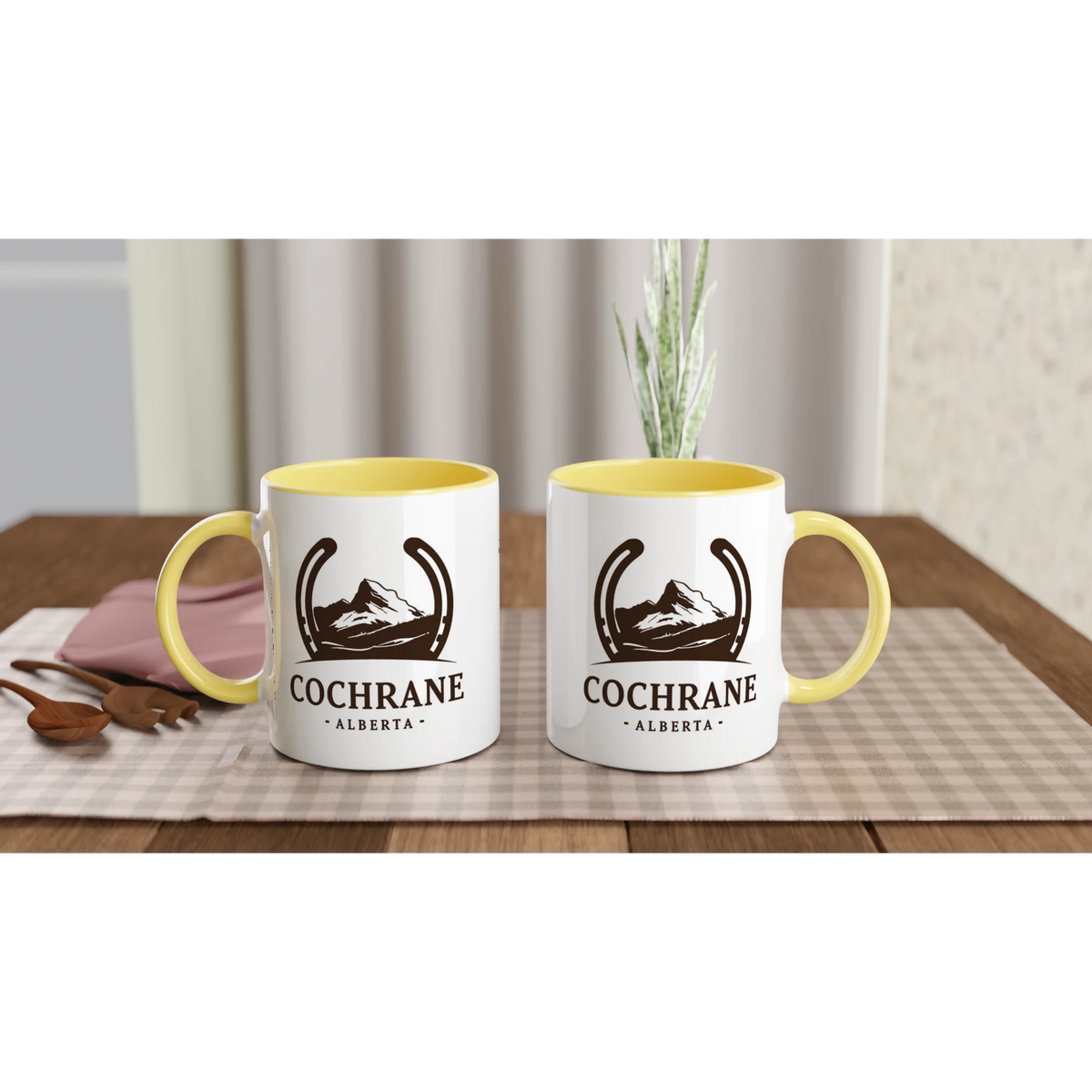 Cochrane Alberta Horseshoe Mug, view 10