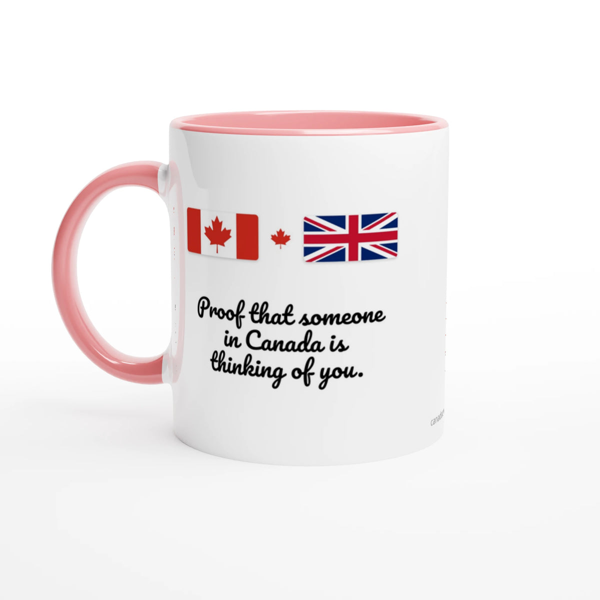Canada and UK Flag Mug: Proof Someone in Canada Is Thinking of You, view 2