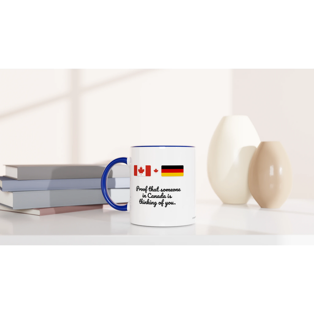 Canada and Germany Flag Mug: Proof Someone in Canada Is Thinking of You, view 10