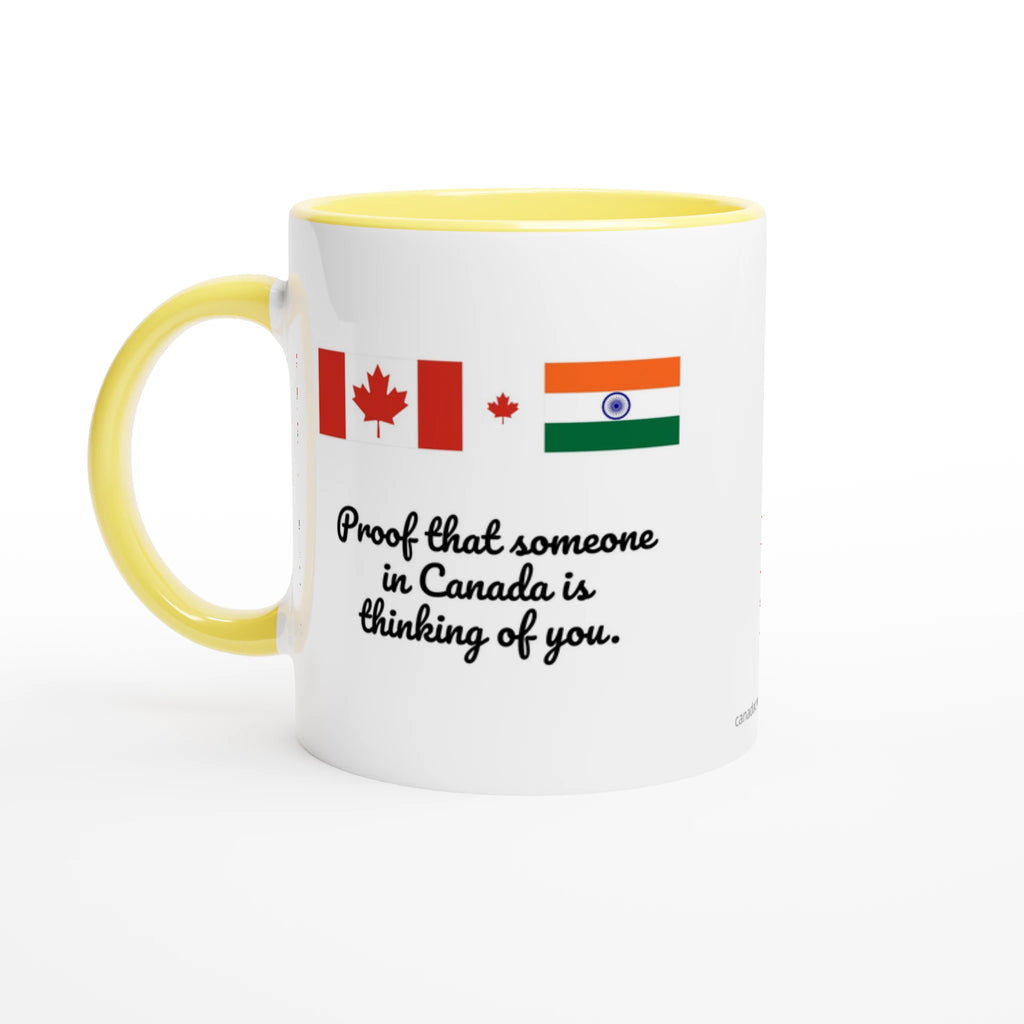 Canada and India Flag Mug: Proof Someone in Canada Is Thinking of You, view 7