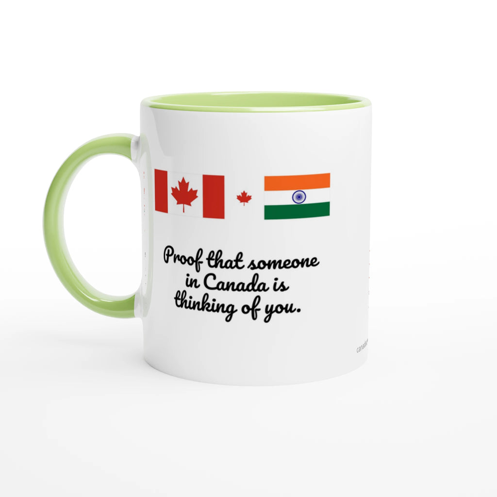 Canada and India Flag Mug: Proof Someone in Canada Is Thinking of You, view 6