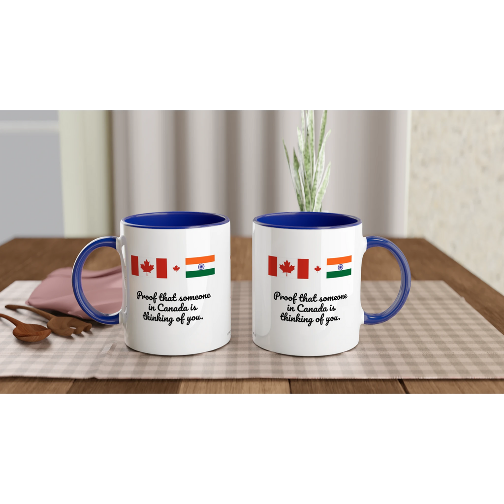 Canada and India Flag Mug: Proof Someone in Canada Is Thinking of You, view 10
