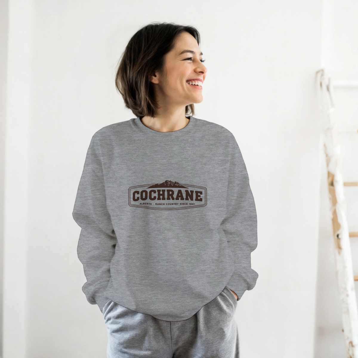 Cochrane Alberta Crewneck Sweatshirt, view 11