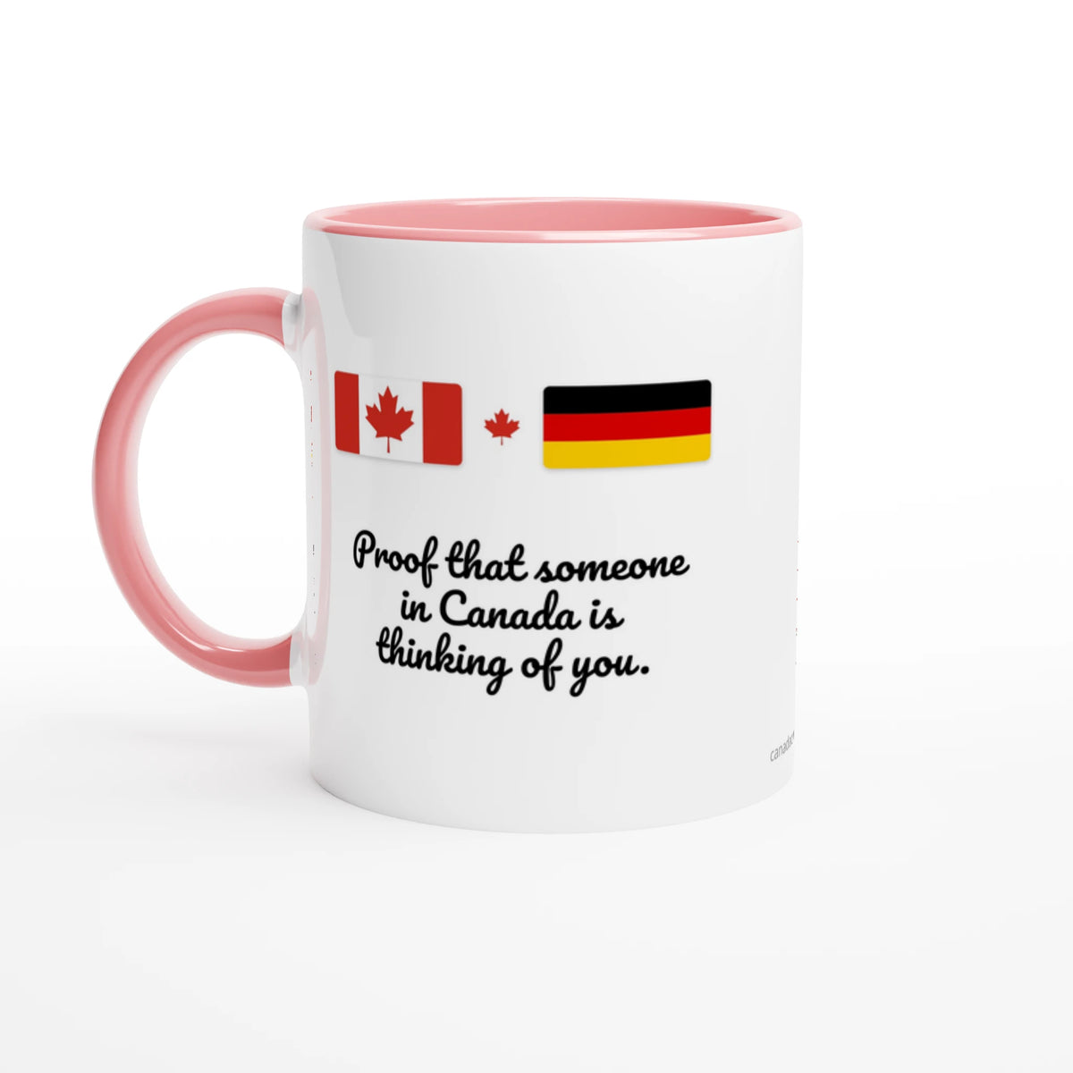 Canada and Germany Flag Mug: Proof Someone in Canada Is Thinking of You, view 5