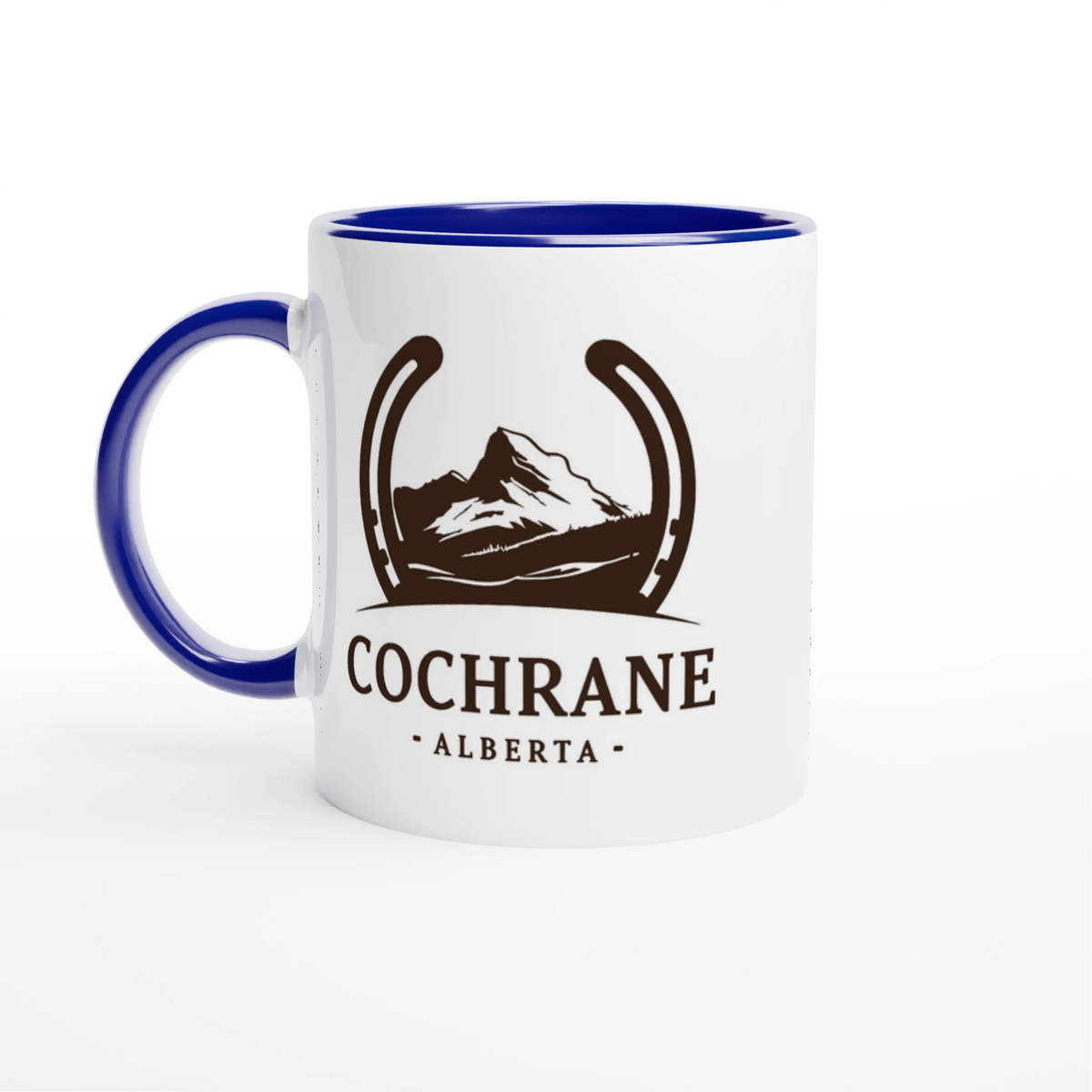 Cochrane Alberta Horseshoe Mug, view 3