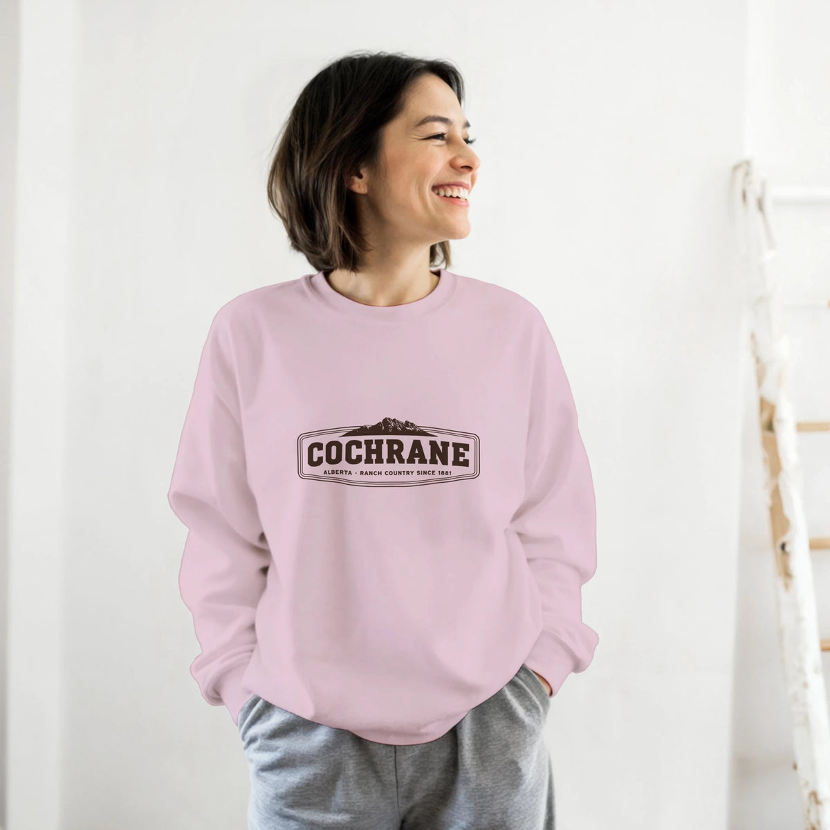 Cochrane Alberta Crewneck Sweatshirt, view 2