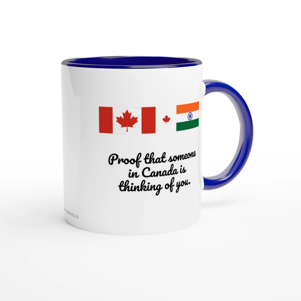 Canada and India Flag Mug: Proof Someone in Canada Is Thinking of You, view 11