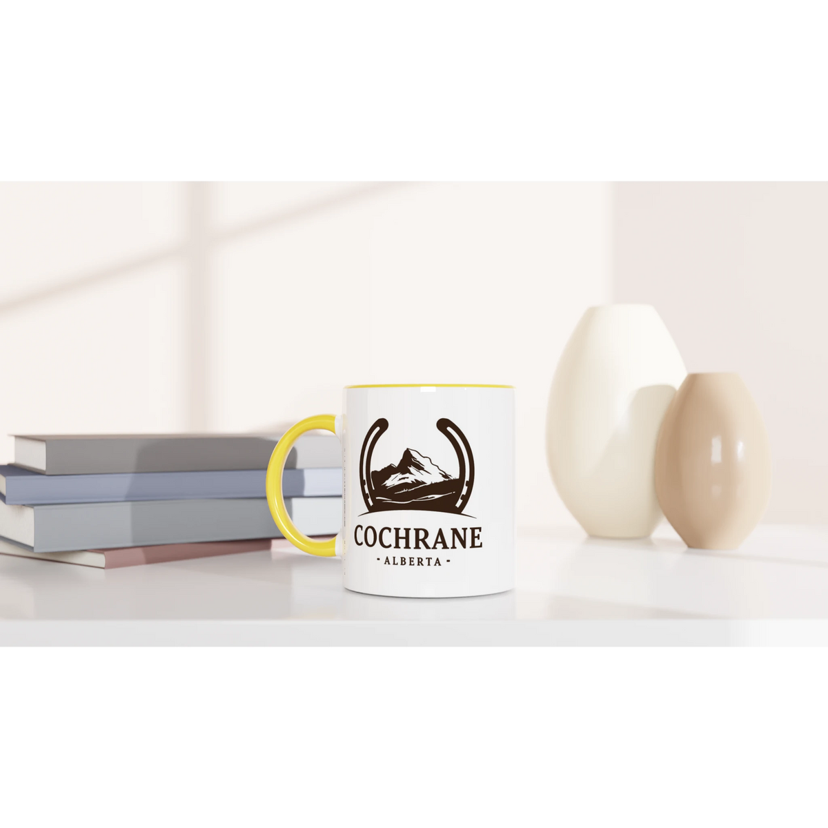 Cochrane Alberta Horseshoe Mug, view 7