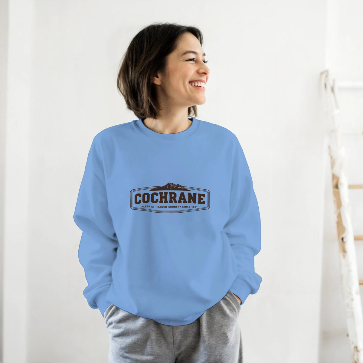 Cochrane Alberta Crewneck Sweatshirt, view 19