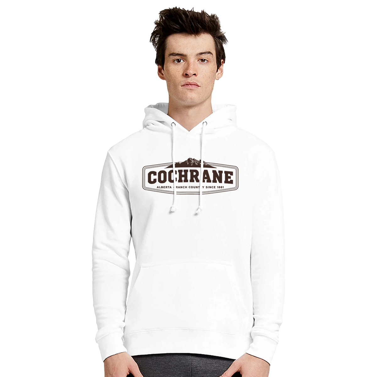 Cochrane Alberta Ranch Country Hoodie, view 2