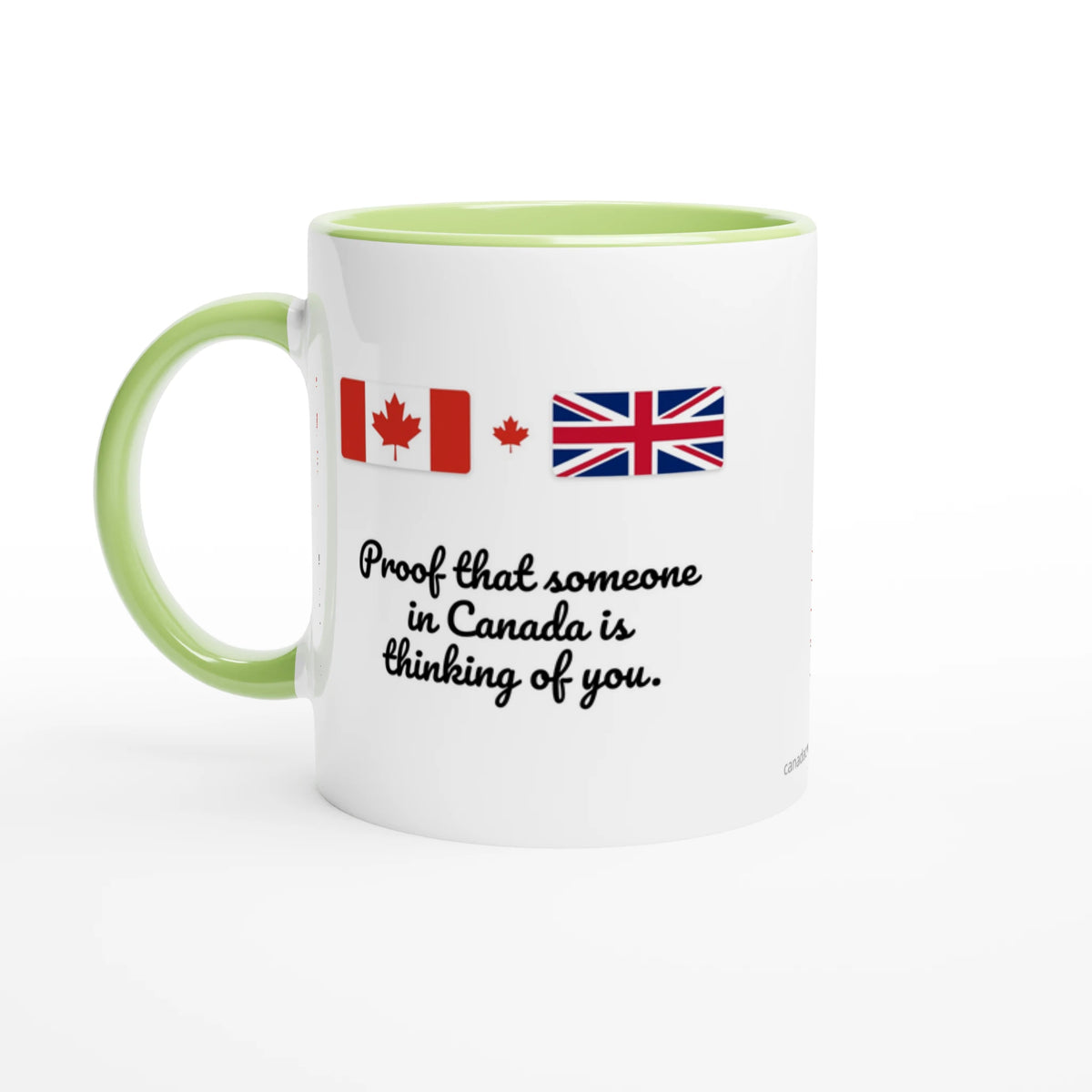 Canada and UK Flag Mug: Proof Someone in Canada Is Thinking of You, view 5